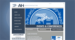Desktop Screenshot of ahiworld.org